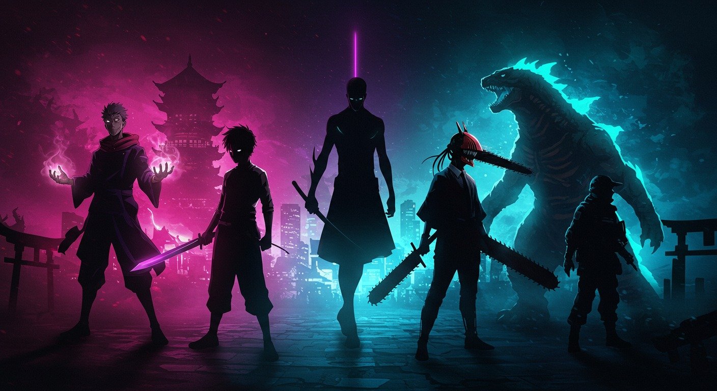 5 animes que serão foco no segundo semestre de 2025